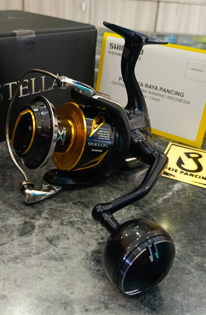 harga shimano stella 8000 pg Reel Shimano Stella Sw 8000 Pg - Jual Reel Shimano Stella Sw 8000 Pg  Terbaru Indonesia | Reel Shimano Stella Sw 8000 | Gear Ratio 4.9:1 | Max  Drag 25Kg | Teknologi Infinity Drive