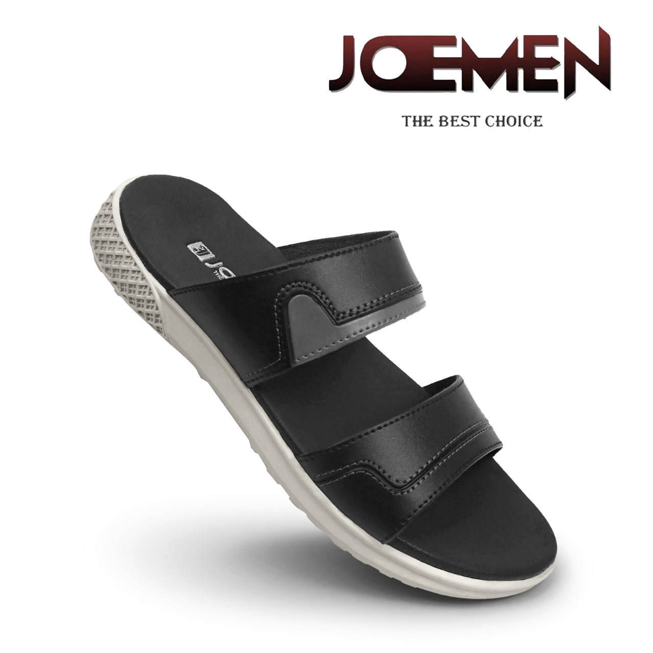 Sandal Selop Pria Joemen S 18 NEW 100% Brand Lokal Sendal Kulit Karet Anti  Terpeleset Ringan Terbaru