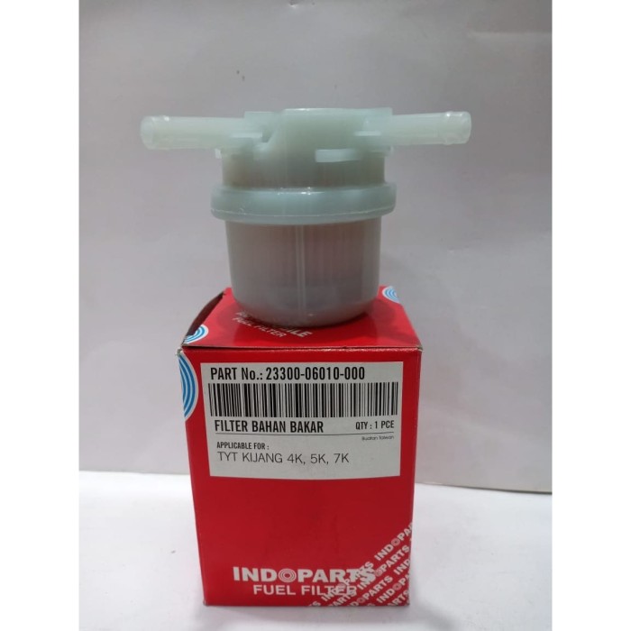 FILTER BENSIN INDOPARTS 23300-06010 TOYOTA KIJANG 4K - KIJANG 7K 5K Harga 24,725 rupiah*Gratis Ongkir