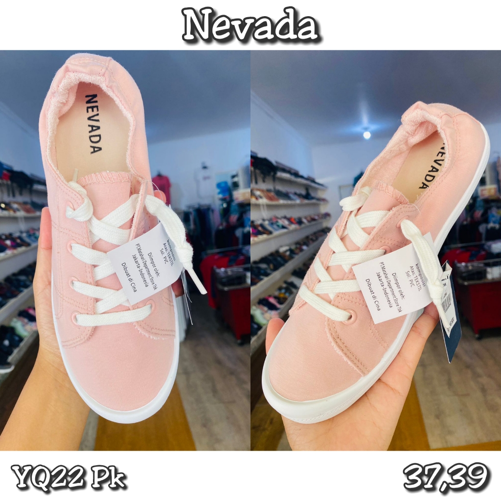 Daftar Harga Sepatu Kets Nevada Bulan Oktober 2023