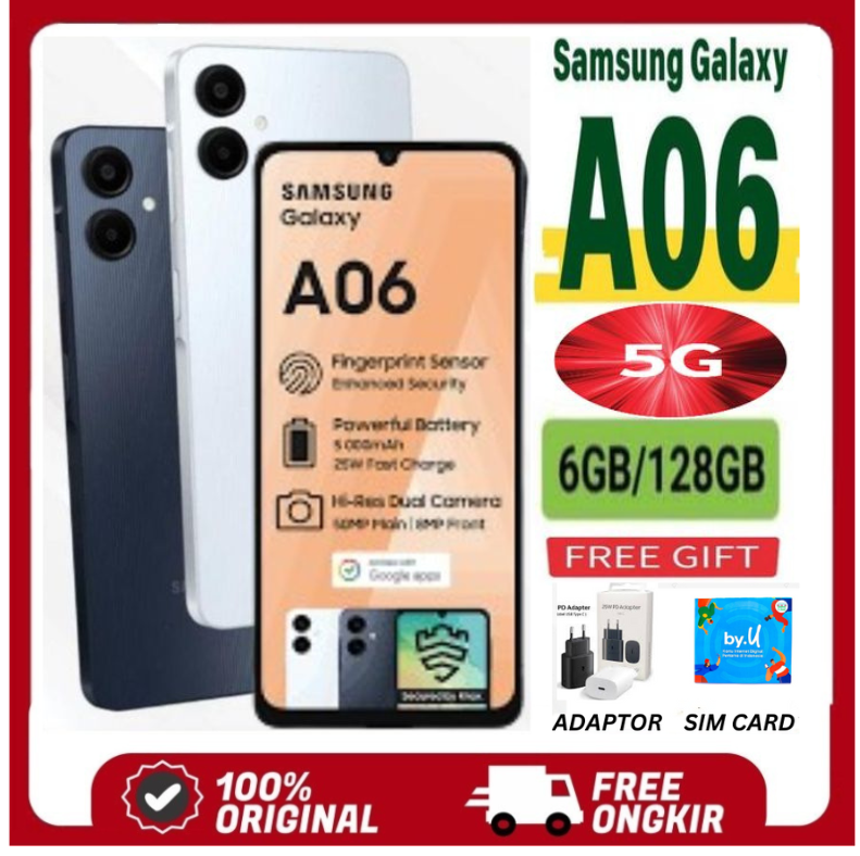 Samsung Galaxy A06 Harga 1,030,000 rupiah*Gratis Ongkir