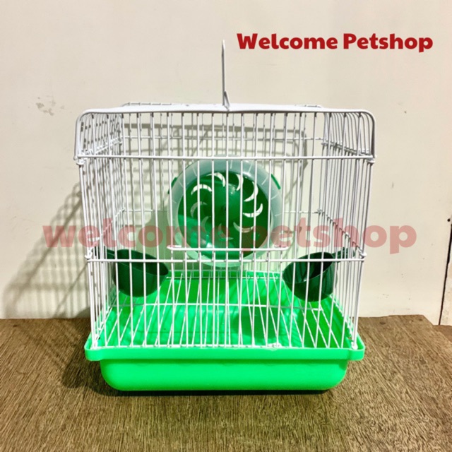 Kandang 04 untuk Hamster / Kandang Hamster / Rumah Hamster Harga 37,500 rupiah*Gratis Ongkir