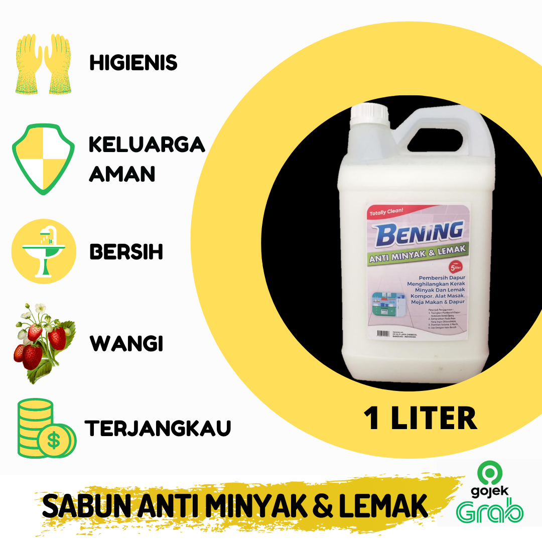 Pembersih Meja Makan Dapur Dan Kompor Gas Anti Minyak Lemak 1 Liter Bandung Lazada Indonesia