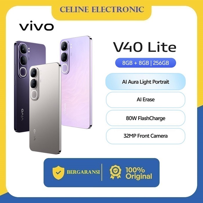 Vivo V40 Lite 4G 8/256 and 8/128 Giá 2,100,000 Đồng*Miễn phí vận chuyển