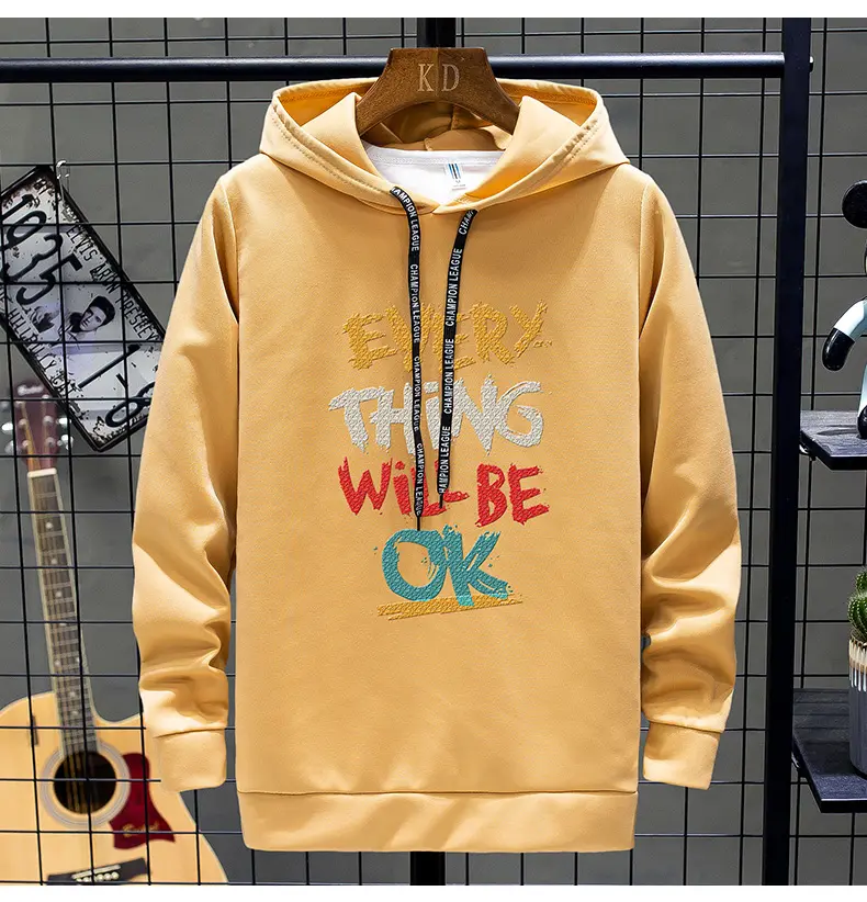 champion sweater orange quitar