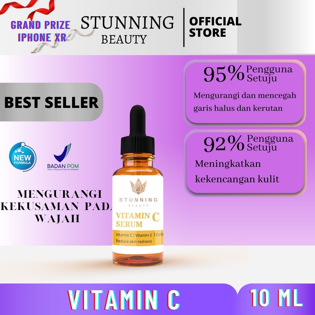 Lazada Indonesia - SERUM VITAMIN C – serum wajah vitamin c plus collagen – wajah glowing – serum vit c flek hitam – serum adeeva – serum hanasui – lightening serum plus vitami c – higrade vitamin c  yang mencerahkan dan antioksidan