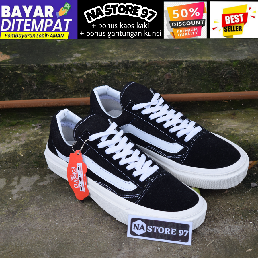 SEPATU 100% PREMIUM VANS OLDSKOOL 05 OG BLACK WHITE WAFFLE DT BNIB SEPATU PRIA SEPATU KEREN SEPATU BERKUALITAS SEPATU TERLARIS SEPATU SEKOLAH SEPATU KERJA SEPATU SNEAKERS NA STORE 97