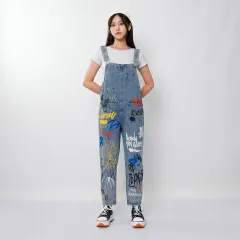 VIERLIN - Jumpsuit jeans 2117