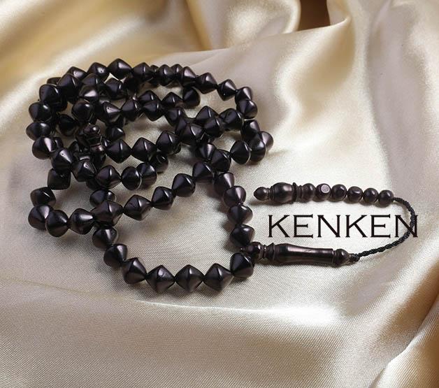Tasbih GULA JAWA Kokka 99 Butir Diameter 8 mm Hitam - Kaukah Kaokah Kaoka Koka Wajik