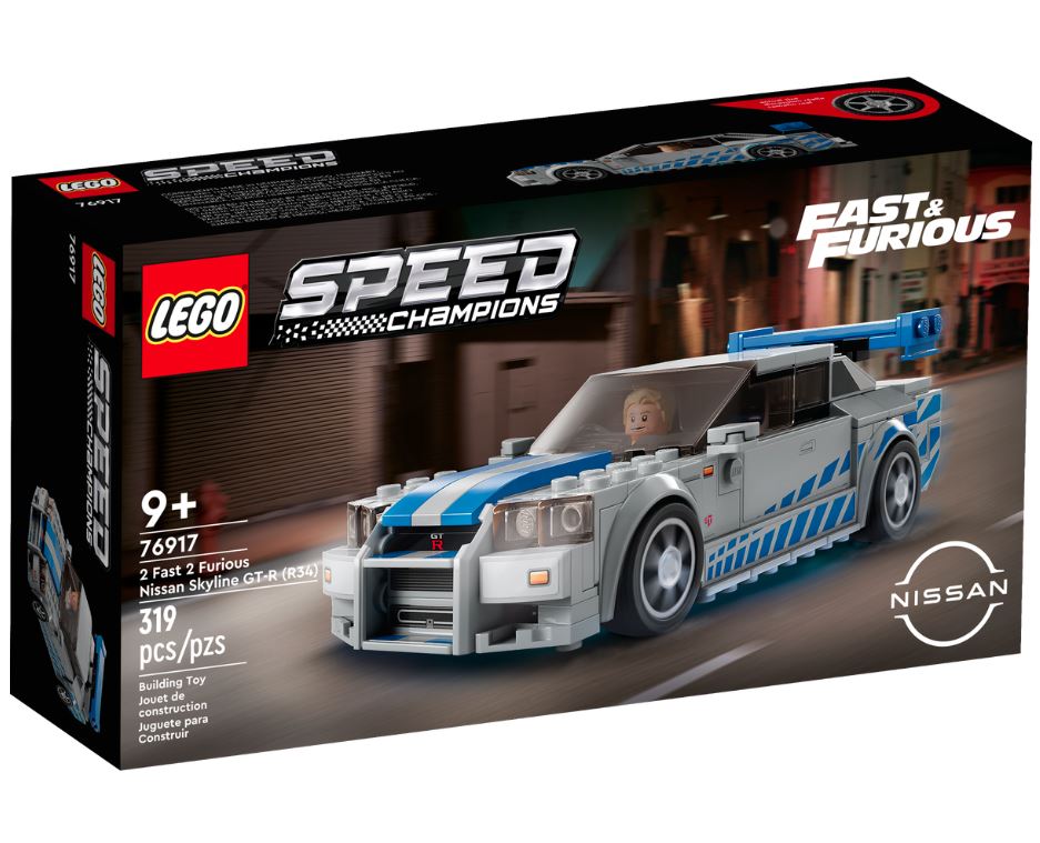 Lego 76917 Speed Champions Fast Furious Nissan Skyline GT-R