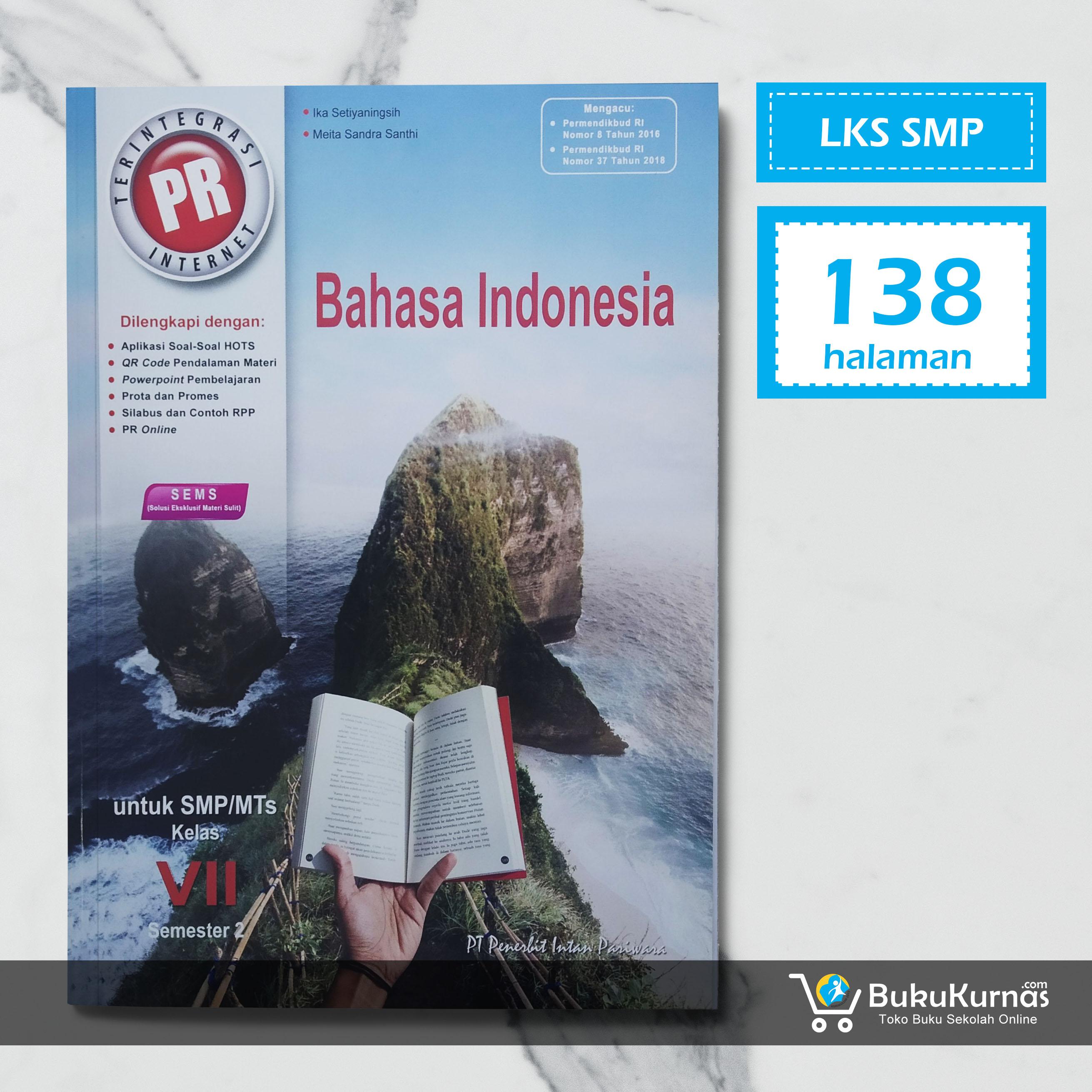 Buku Lks Bahasa Indonesia Kelas 8 Semester 2 Intan ...
