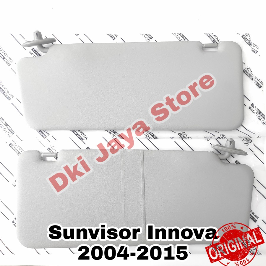Sunvisor Sun Visor Innova 2004-2015 Original Quality Ready Cream&Abu Original Harga 145,000 rupiah*Gratis Ongkir