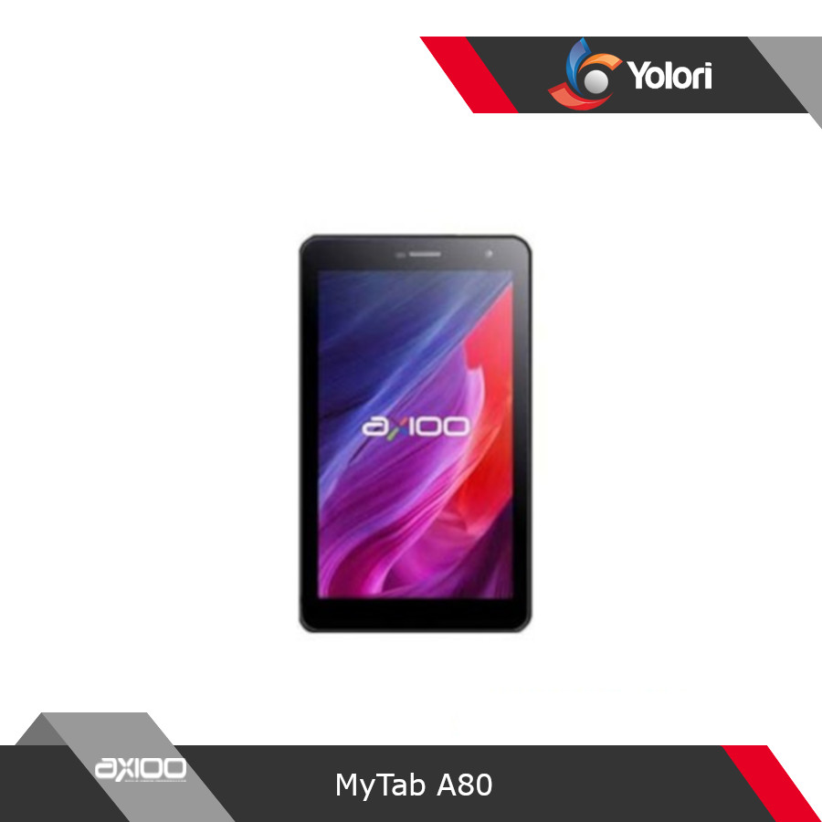 Axioo MyTab A80 Quad core 3GB 32GB 8 Inch Android 9.0 Harga 1,999,000 rupiah*Gratis Ongkir