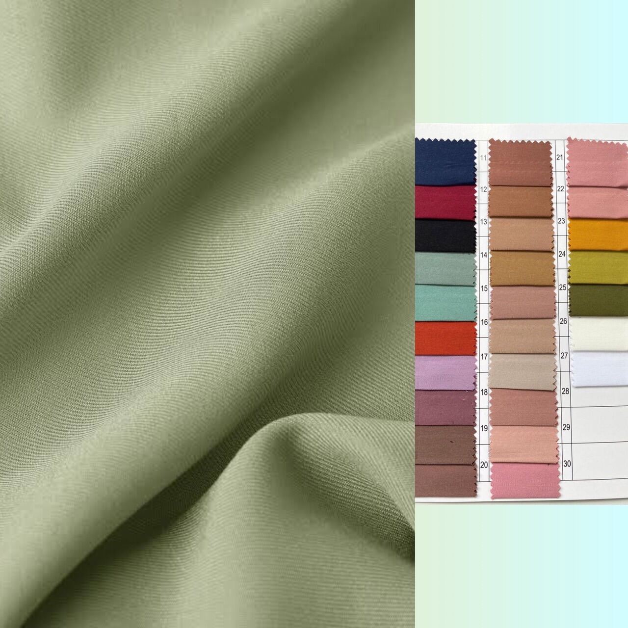 Rayon Plain Cotton Fabric Rayon Meteran Material