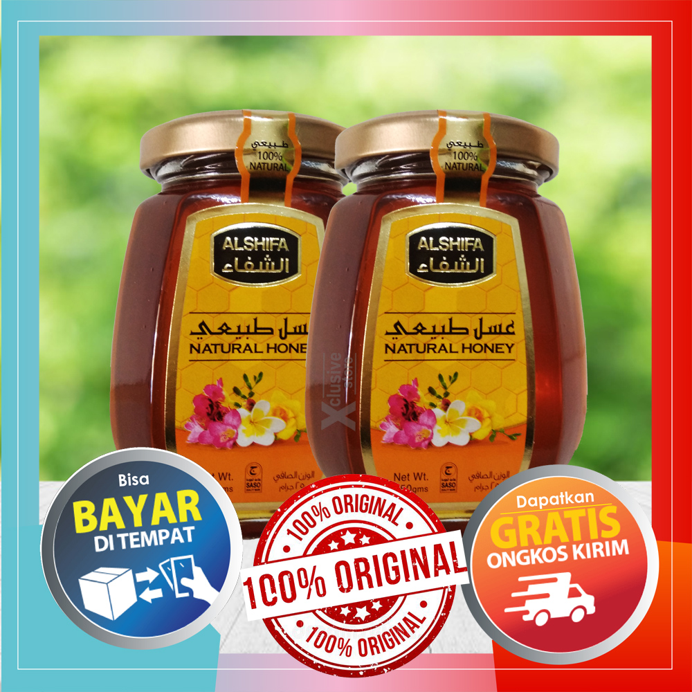 Madu murni Honey alshifa-250gr[original] / madu asli arab Diolah dengan teknologi yang modern dan dike…