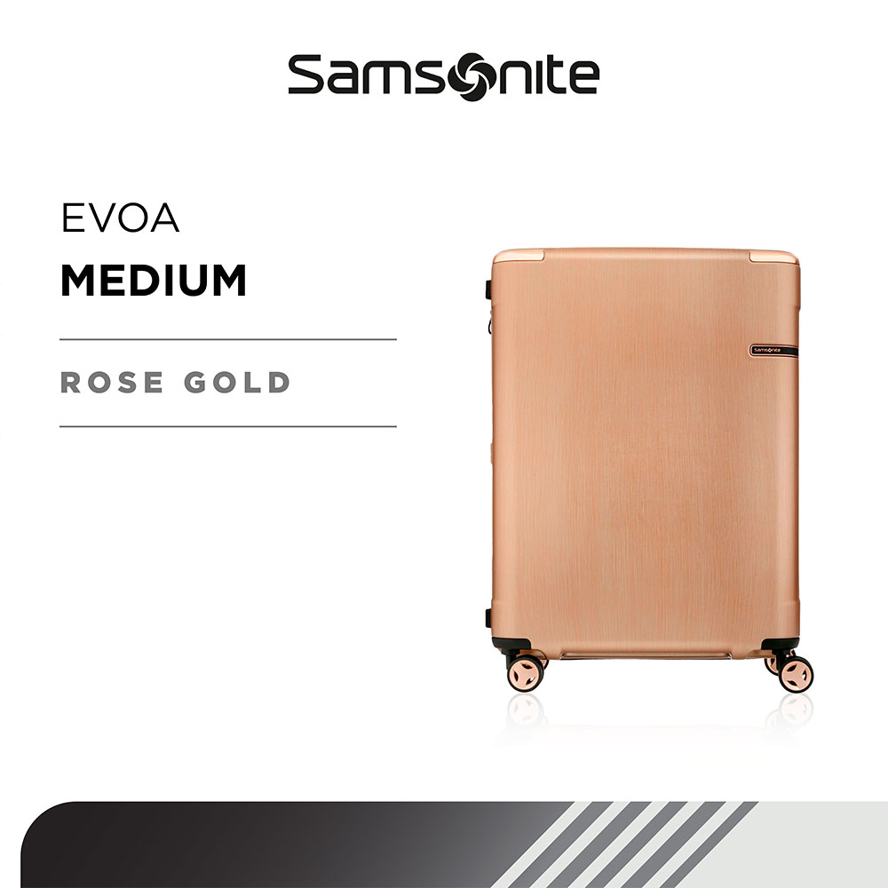 Lazada Indonesia - Samsonite Evoa Koper HardcaseMedium/ 25inch EXP TSA Double Zipper