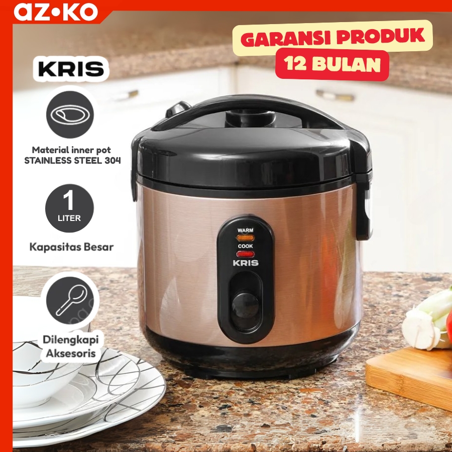 Rice Cooker Stainless Steel Kris ltr Rice Cooker Dengan Pot