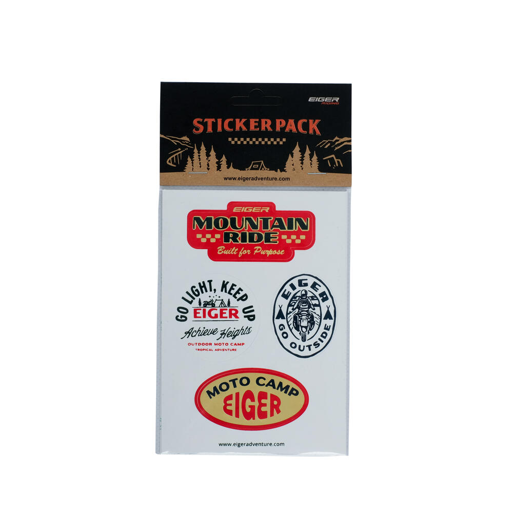 EIGER VERTMOUNTRIDE STICKER PACK Harga 56,050 Ringgit*Penghantaran Percuma