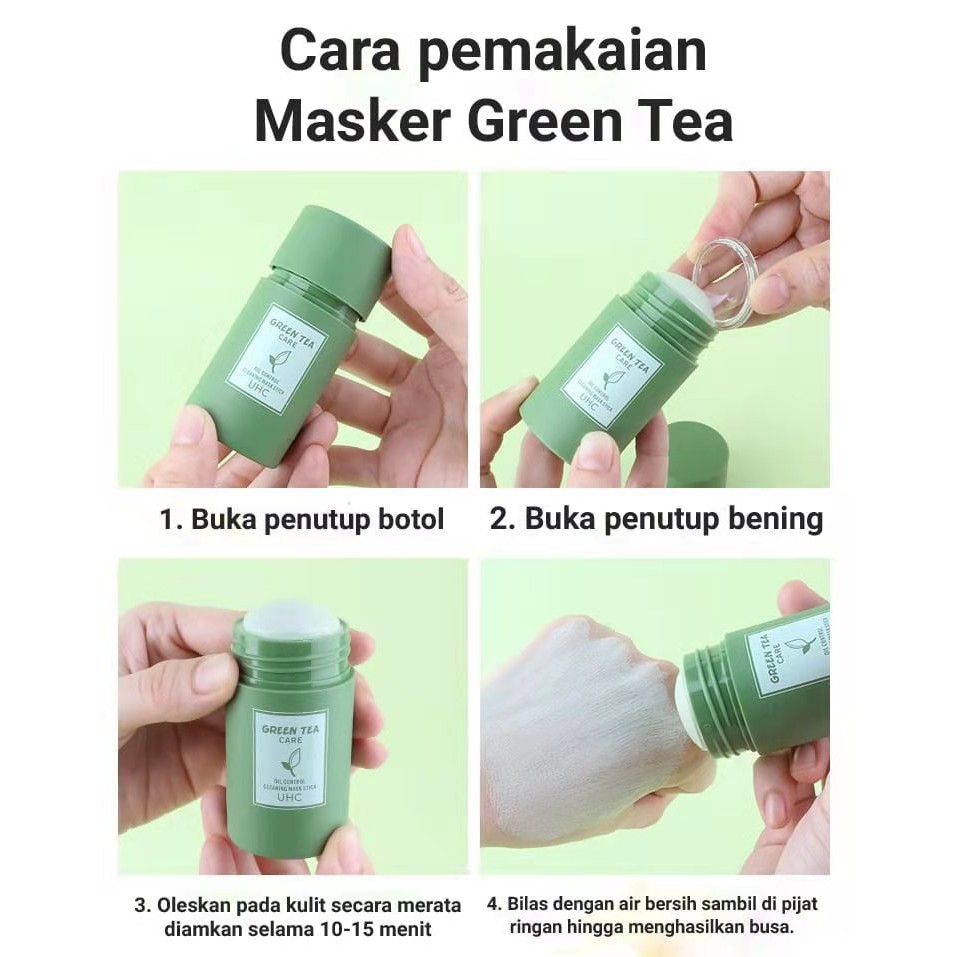 manfaat meidian green tea cleansing mask