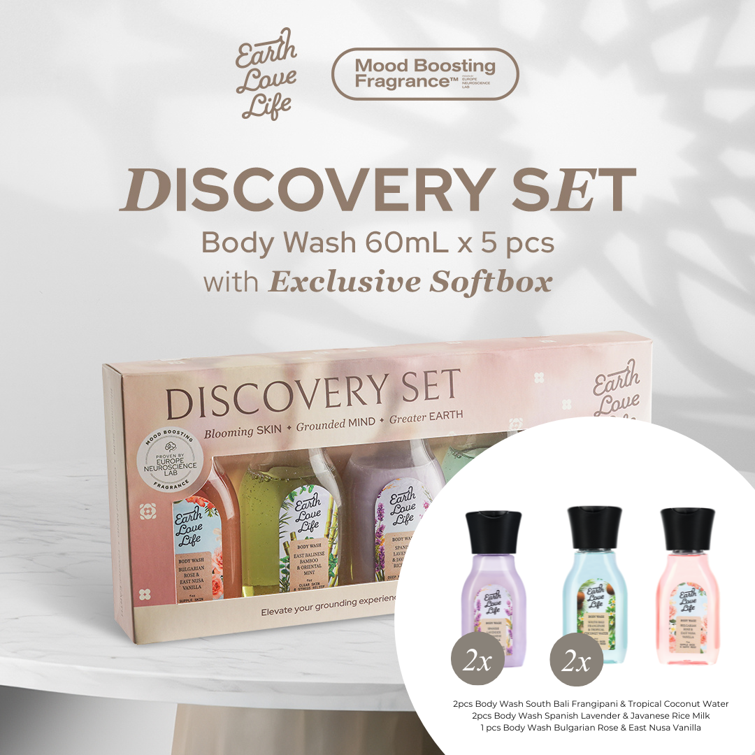 [Eid Hampers] Earth Love Life Discovery Set Body Wash and Body Lotion 60ml / Body Care Set