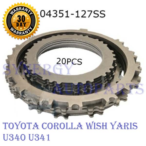 Plat Besi Kopling Set Toyota Yaris Vios Wish 04351-127SS U340 - 7747 Harga 796,890 rupiah*Gratis Ongkir