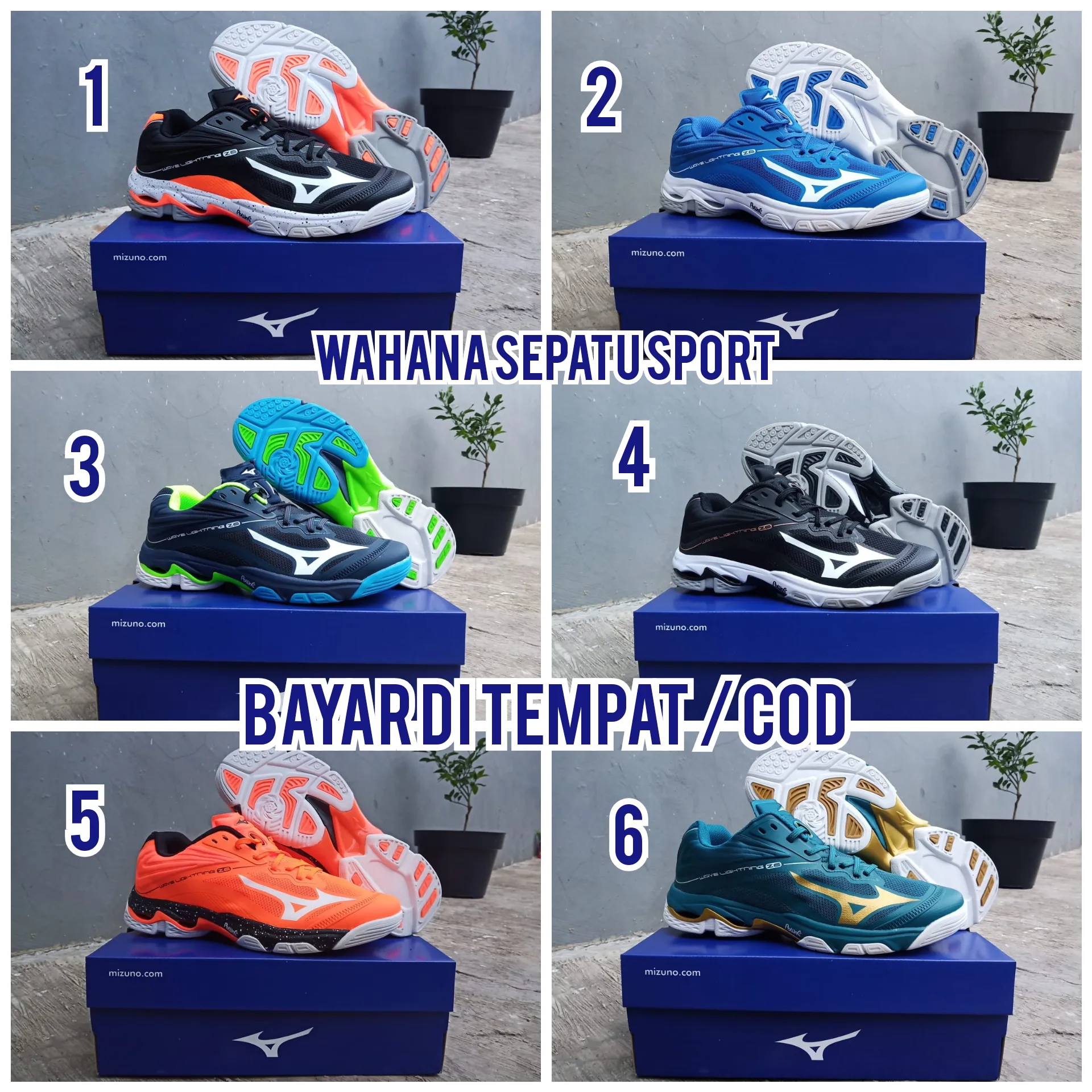 sepatu mizuno wave light