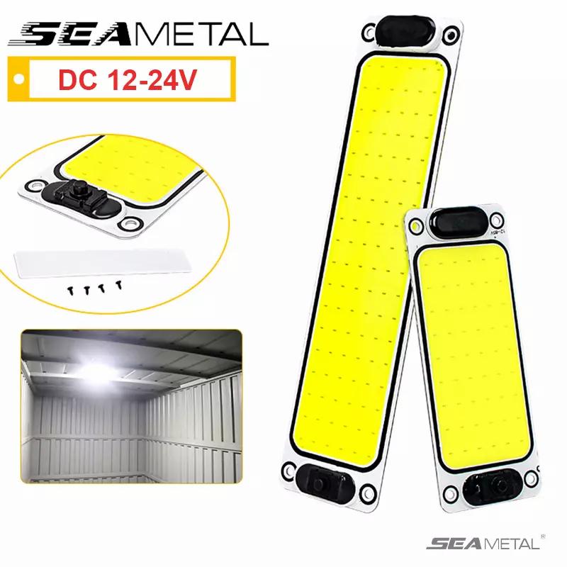Seametal car cabin lights 12v 24v COB LED light for car truck cabin ceiling warehouse Harga 28,491 rupiah*Gratis Ongkir
