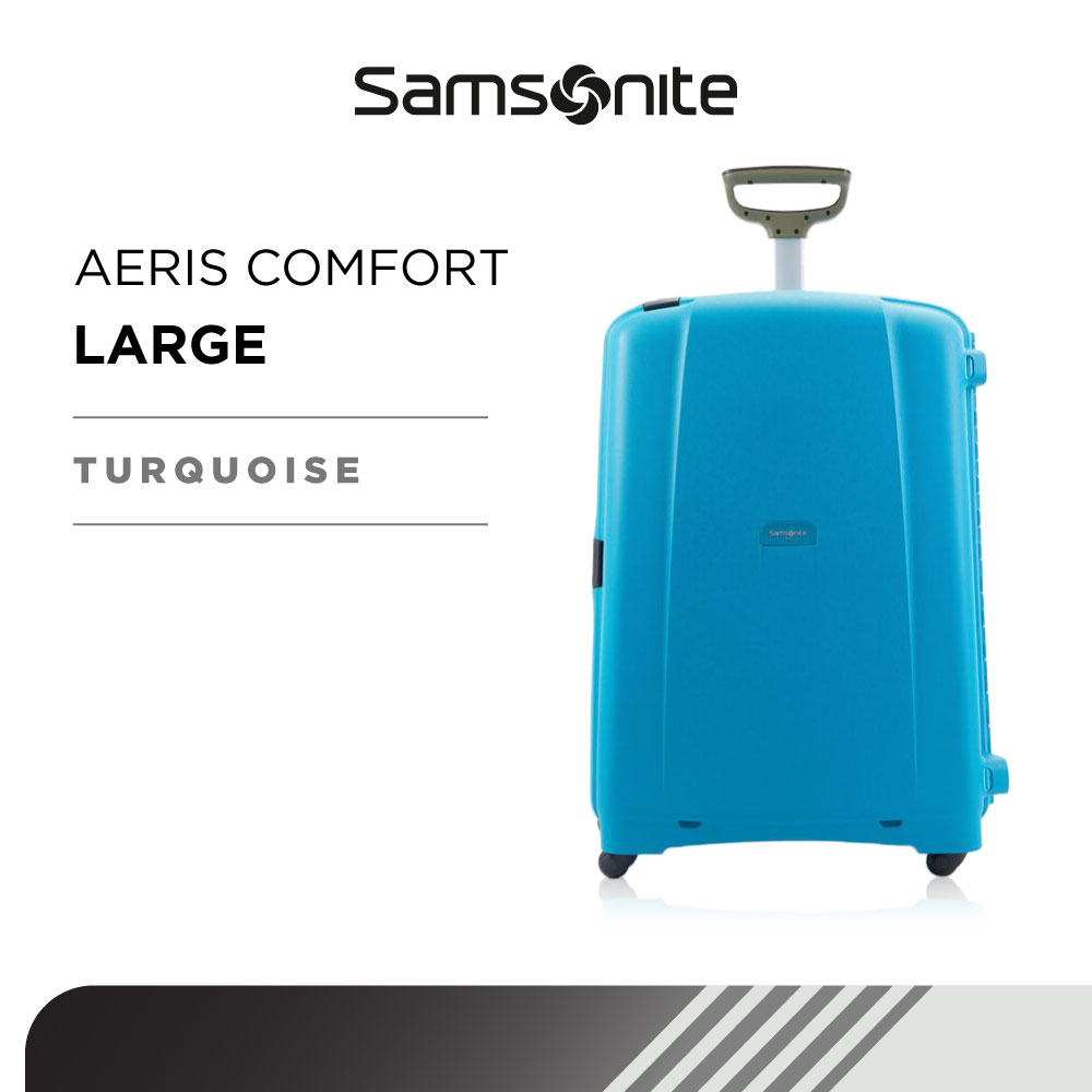 Lazada Indonesia - Samsonite Koper Hardcase Aeris Comfort Extra Large 31 inch – Turquoise
