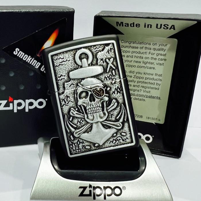 ZIPPO 48122 SKULL ANCHOR EMBLEM - GHOSTORE7 Giá 671,000 Đồng*Miễn phí vận chuyển