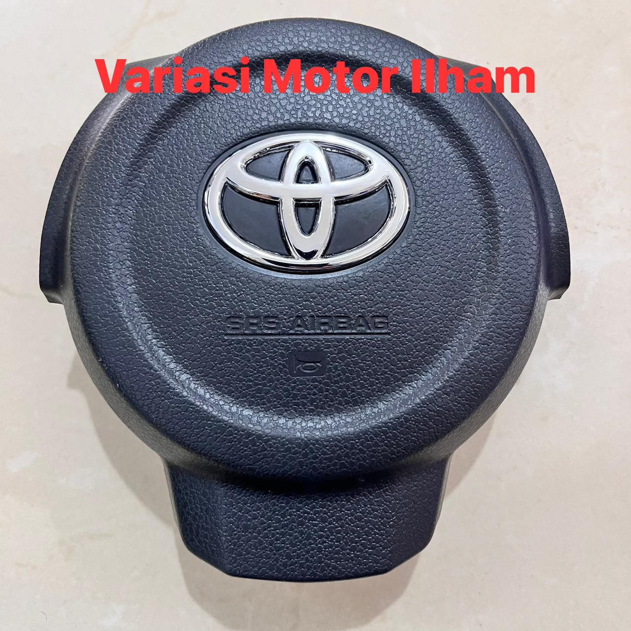 Original Toyota Agya Steering Wheel Airbag Cover Plus Steering Wheel Logo Harga  78,000 Ringgit*Penghantaran Percuma