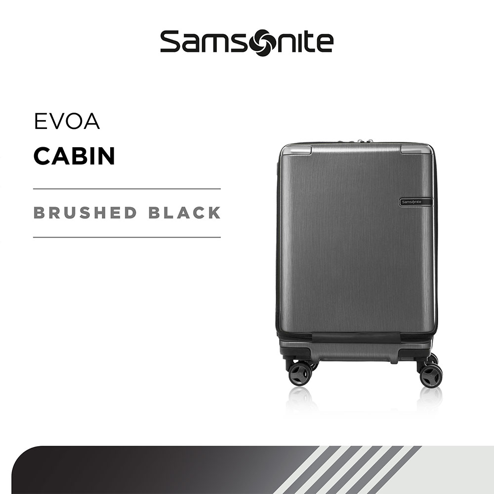 Lazada Indonesia - Samsonite Evoa Koper HardcaseCabin/ 20inch  TSA Double Zipper