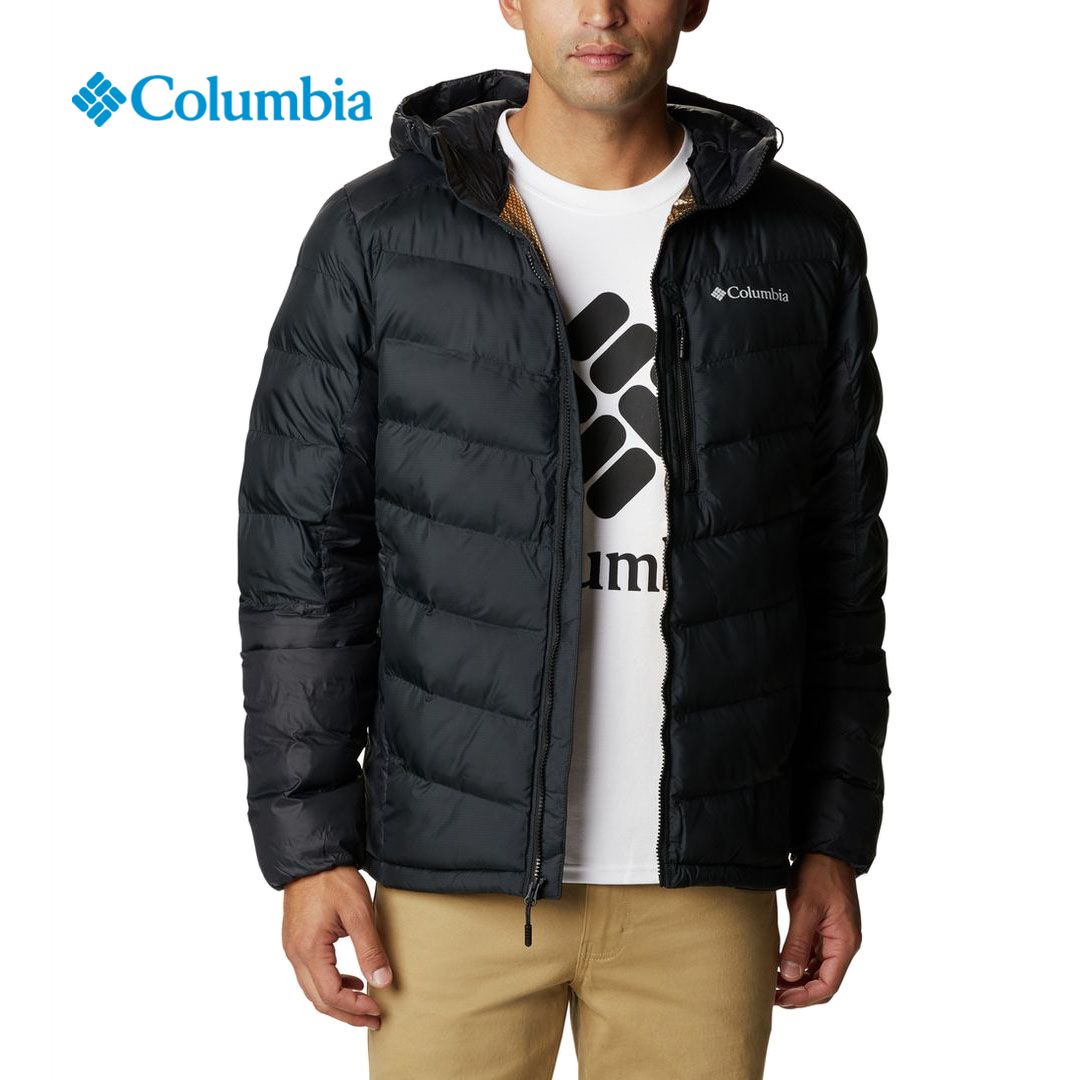 puffer jacket with detachable hood