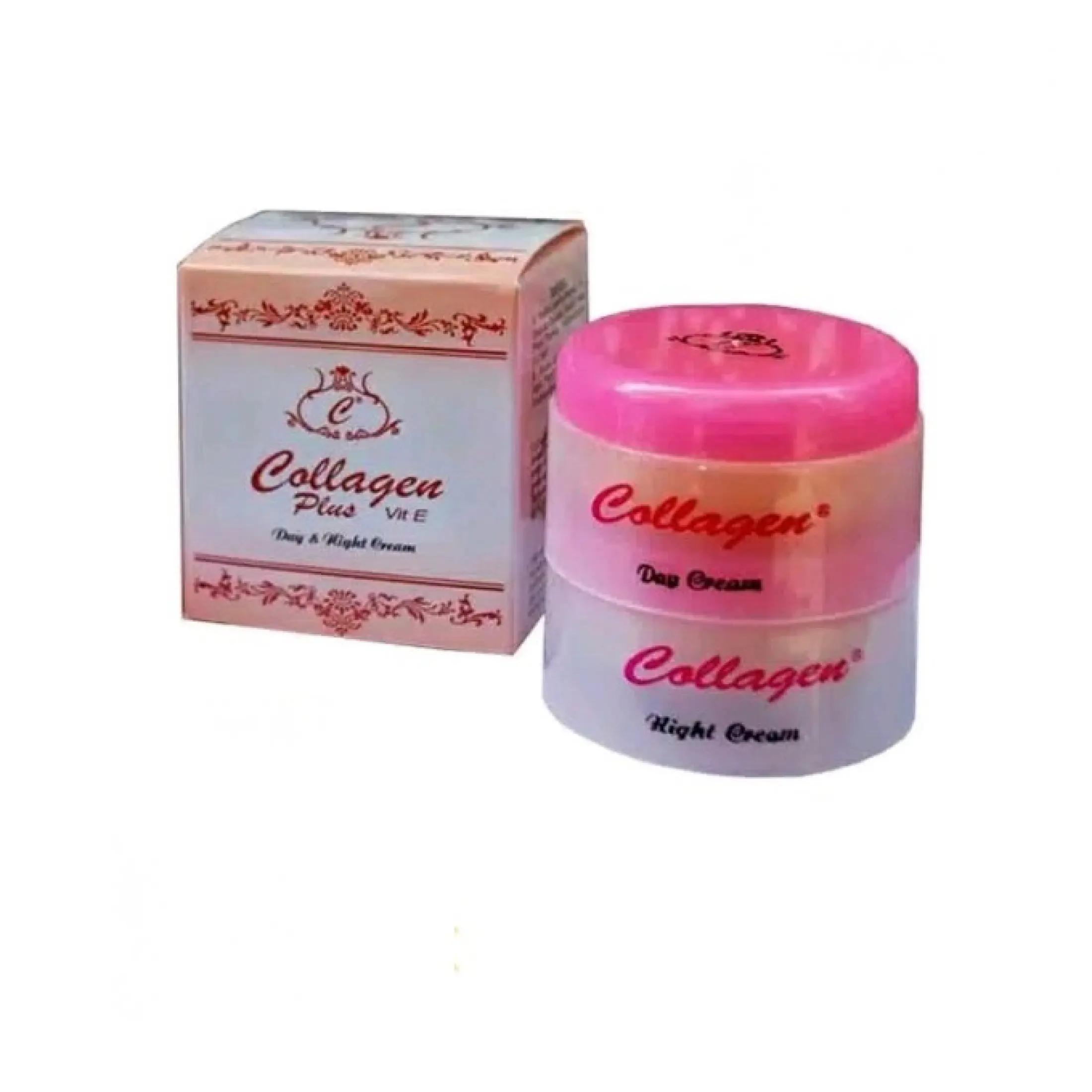 Cream Collagen Plus Vit E Krim Siang Malam Lazada Indonesia