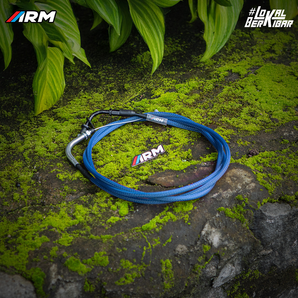 Mio Sporty Gas Cable Arm with Fiber Motif Harga 70,560 rupiah*Gratis Ongkir