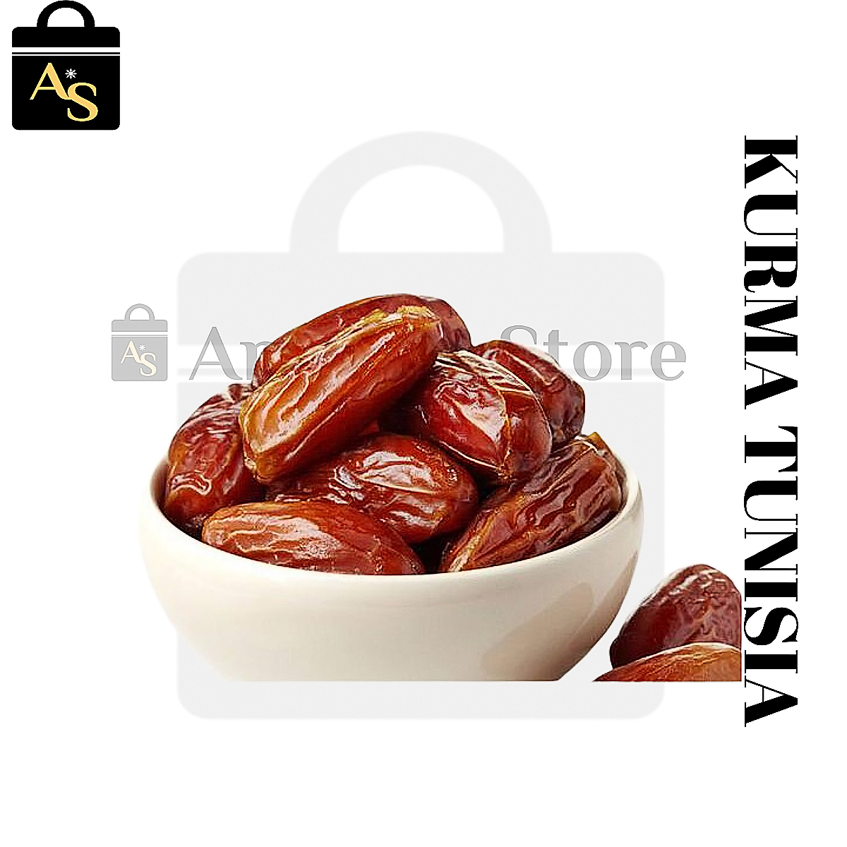 Kurma Tunisia Madu - Deglet Nour Dates 1 kg Premium quality