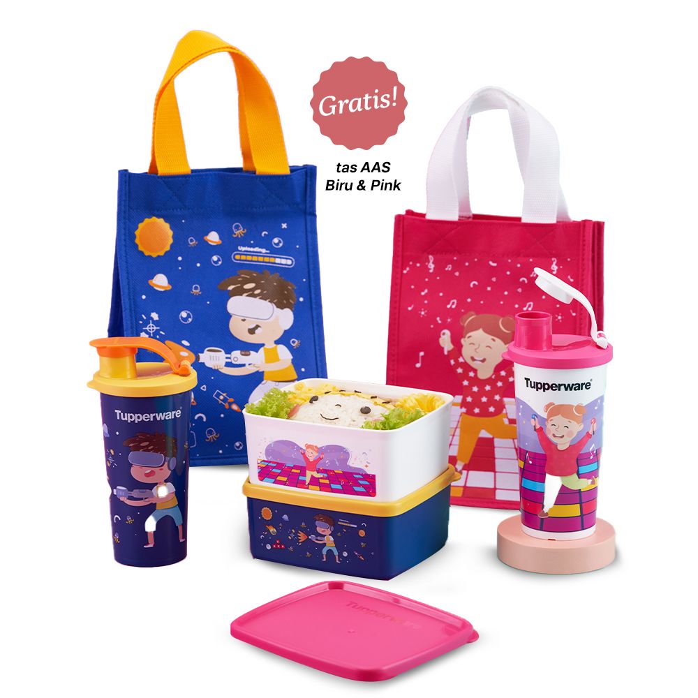Kotak Makan Tupperware Set Anak Tk Jual Kotak Makan Tupperware