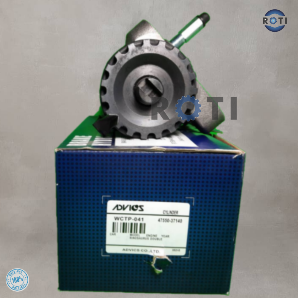 BRAKE WHEEL-REM RODA W-CYL TYT RINOSAURUS DOUBLE AISIN WCTP-041 Giá 536,610 Đồng*Miễn phí vận chuyển