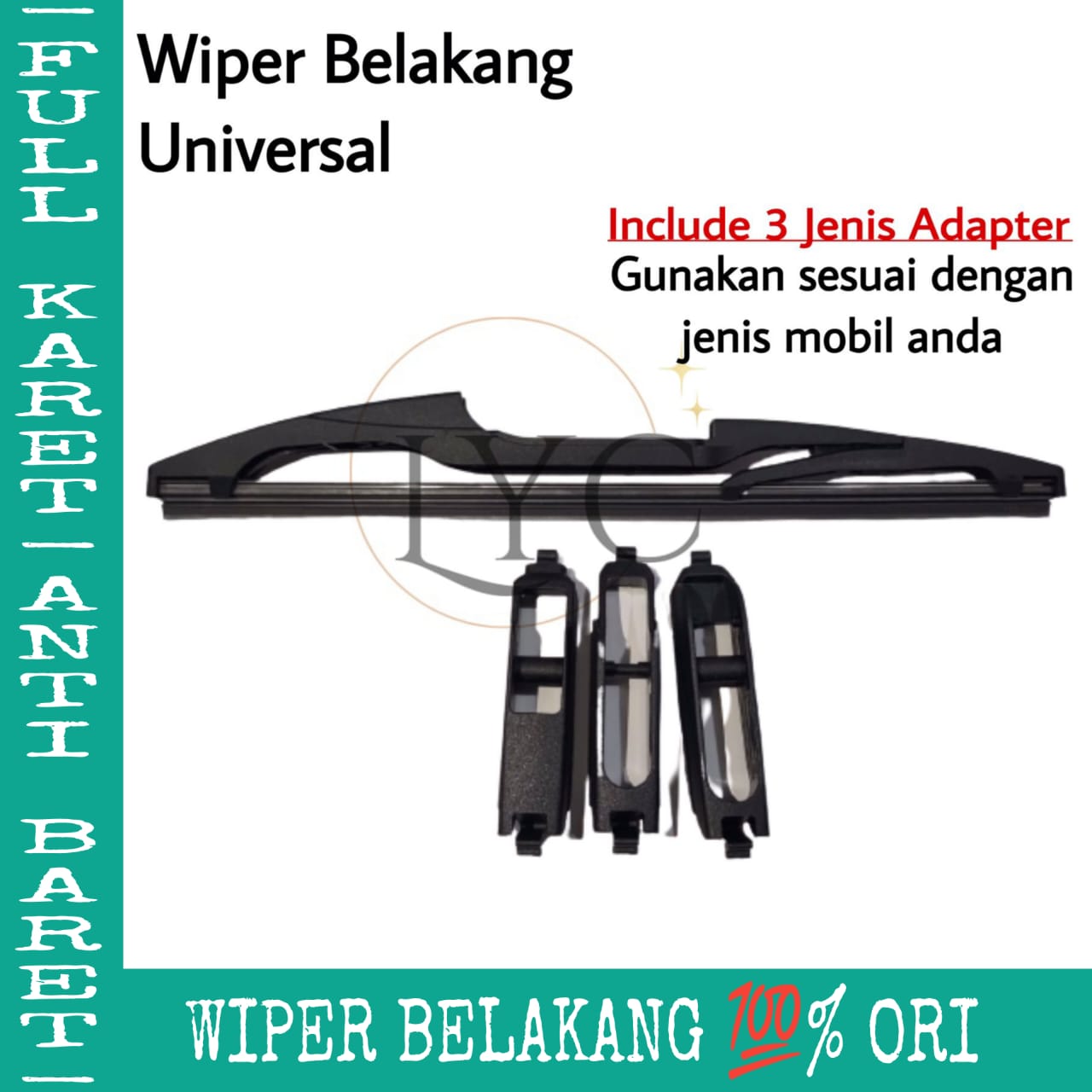 Toyota Car Rear Wipers All Types of Rear Wipers Rear Window Wipers - Larisyo Giá 55,000 Đồng*Miễn phí vận chuyển