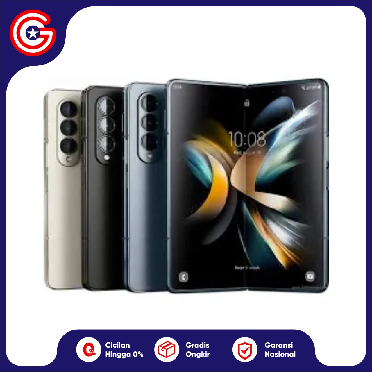 Samsung Z Fold 4 12/256GB | 12/512GB | 12/1TB | Garansi Resmi SEIN Harga  24,999,000 rupiah*Gratis Ongkir