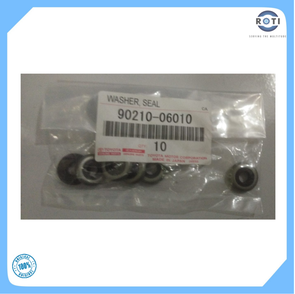 TOYOTA 90210-06010 WASHER SEAL SOLUNA AL50 Harga 17,490 rupiah*Gratis Ongkir