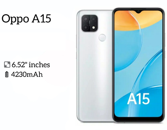 OPPO A15 RAM 3GB Internal 32GB - Layar 6.52 Inch Kapasitas Baterai Besar Harga 1,400,000 rupiah*Gratis Ongkir