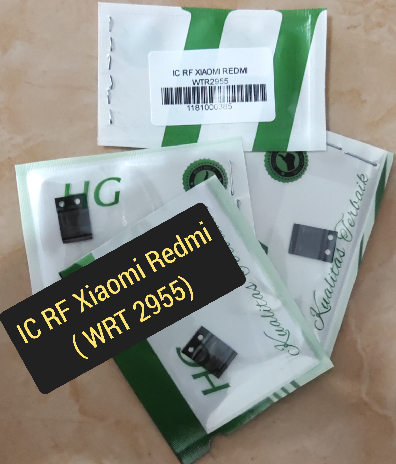 IC RF XIAOMI REDMI ( WRT 2955) Kualitas HG Grade AAA Harga  44,900 Ringgit*Penghantaran Percuma
