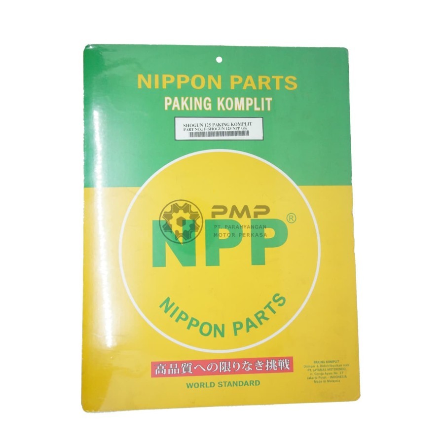 PAKING KOMPLIT FULLSET GASKET SHOGUN AXELO NPP Harga 81,030 rupiah*Gratis Ongkir