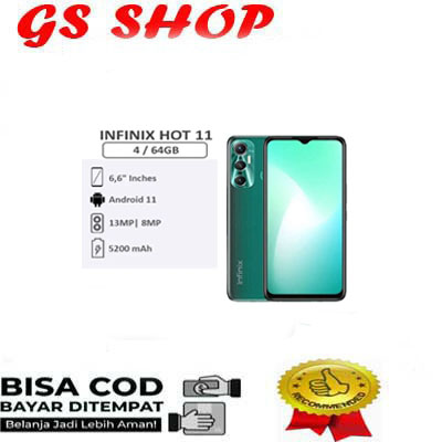HP INFINIX HOT 11 RAM 4/64GB HARGA TERJANGKAU Harga  1,600,000 Ringgit*Penghantaran Percuma