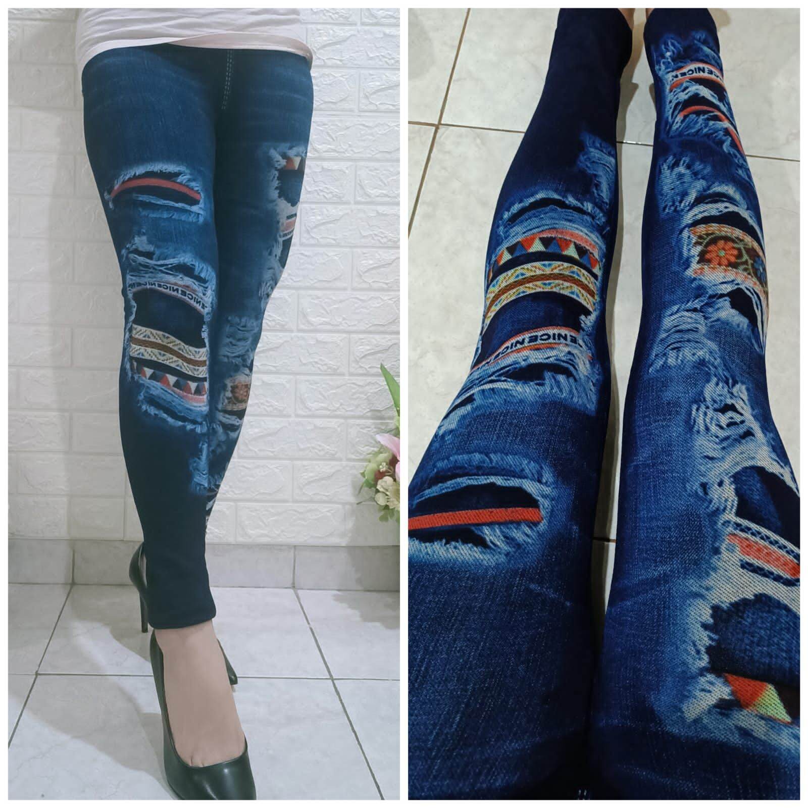 LEGGING JEANS IMPORT TERBARU LEGGING 