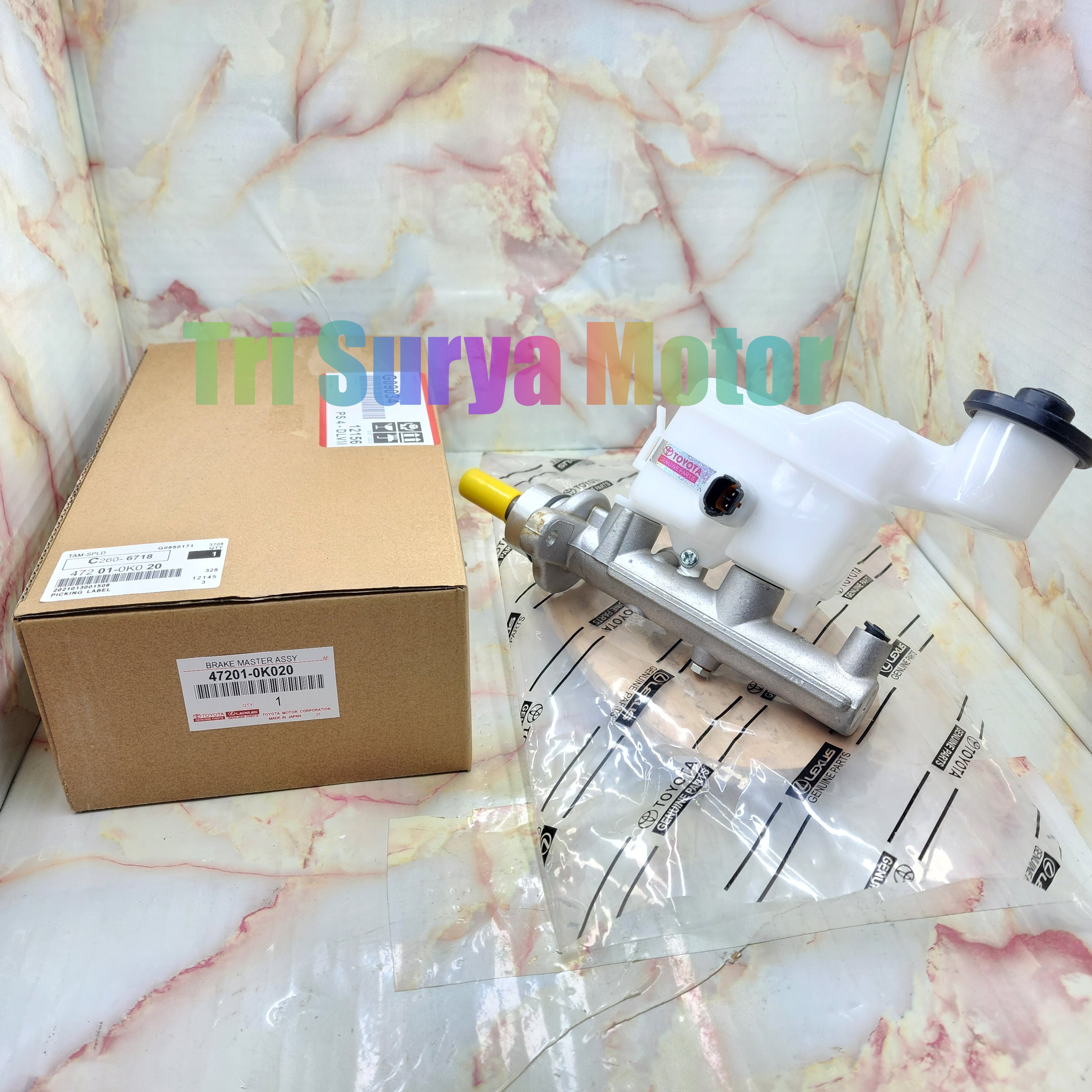 BM ASSY Brake Master Assy MASTER REM ATAS INNOVA DIESEL/HILUX VIGO 47201-0K020 Harga 600,000 rupiah*Gratis Ongkir