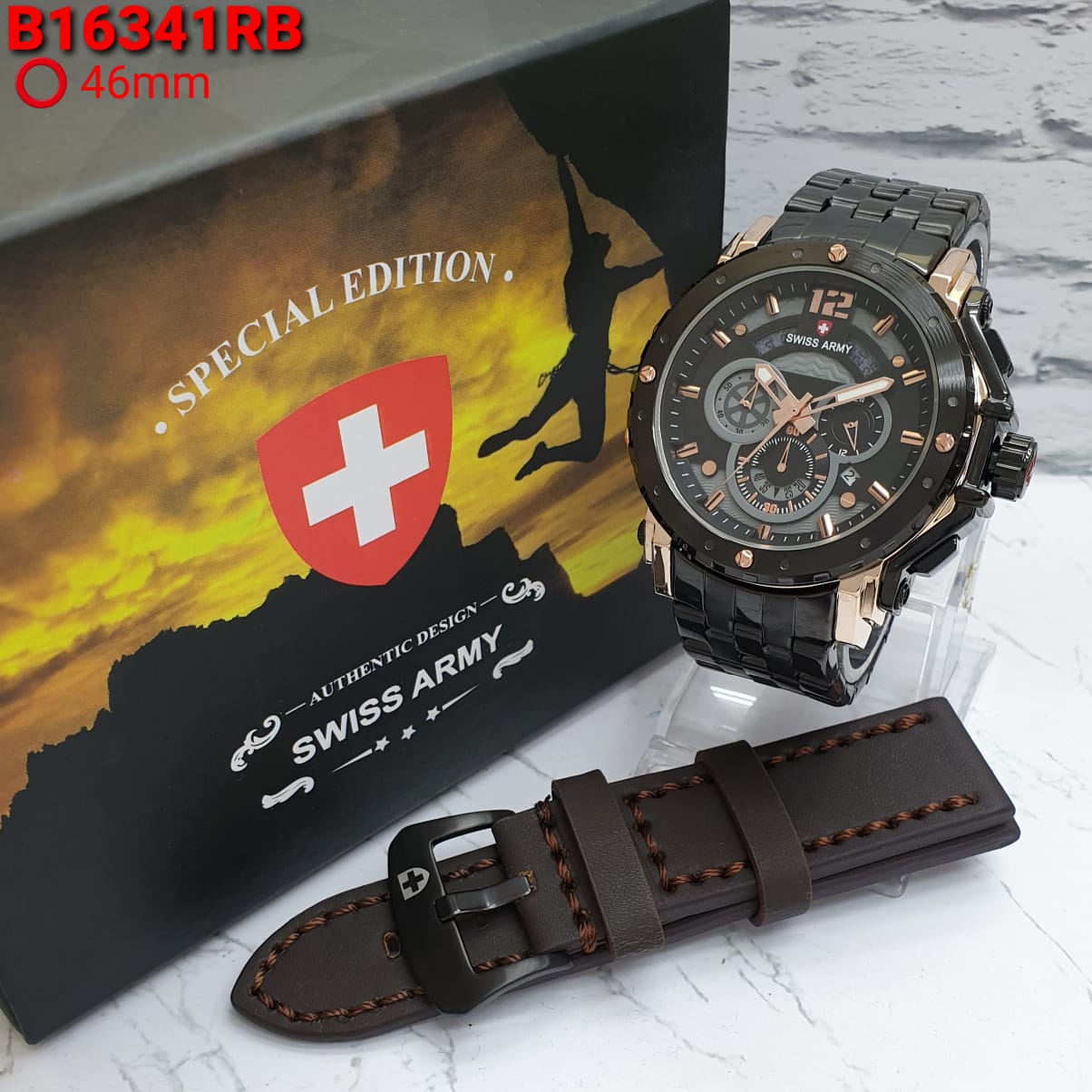 Harga jam 2025 swiss army chronograph