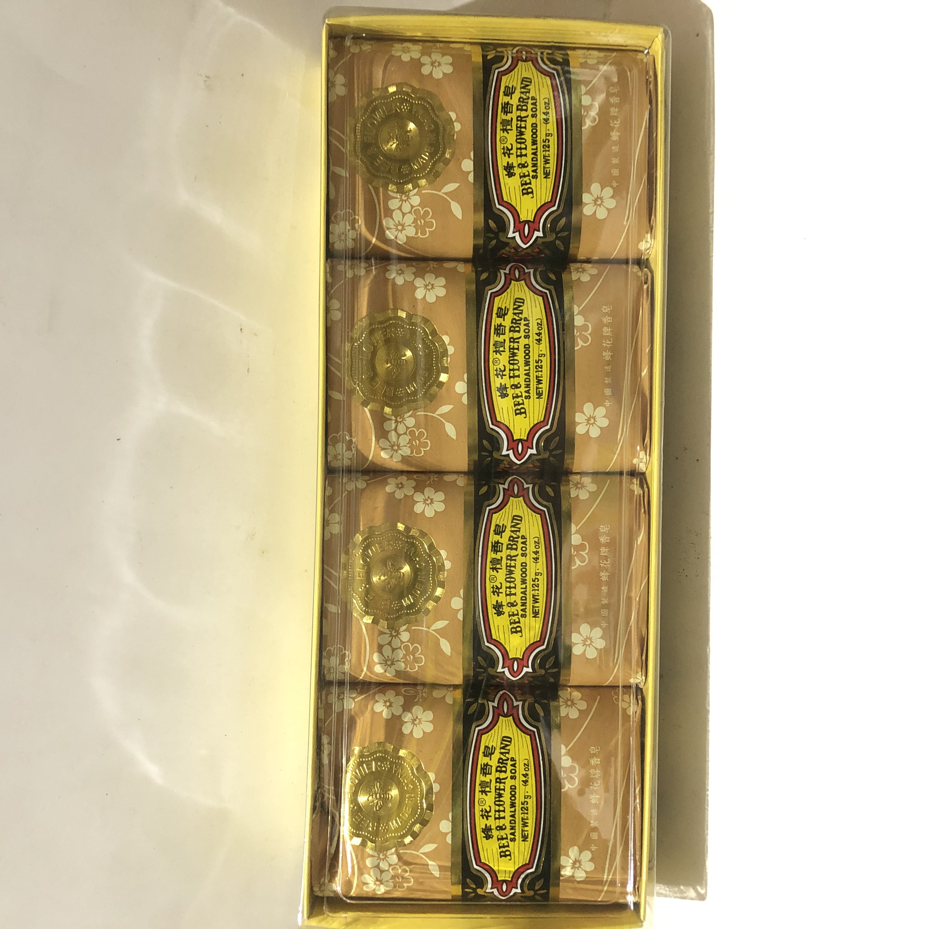 4 pcs Sabun Tawon Bee & Flower Brand 125 gr besar Asli MADE IN CHINA