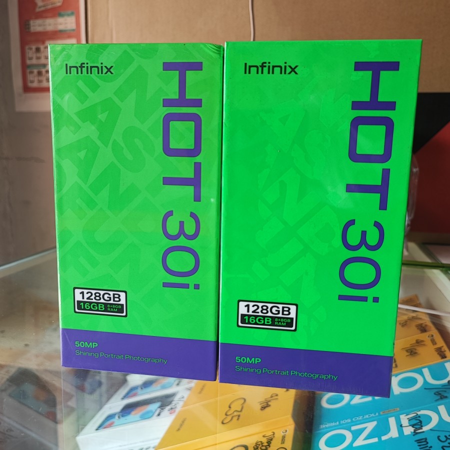 INFINIX HOT 30i 8/128 GB GARANSI Harga  1,260,000 Ringgit*Penghantaran Percuma
