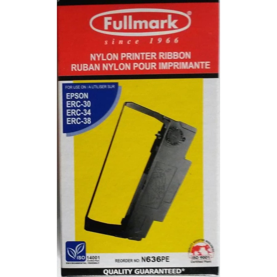 Fullmark Pita Printer kasir N636PE / Epson ERC38 ERC-30 / 34 / ERC-38 - Merek Fullmark Harga 19,500 rupiah*Gratis Ongkir